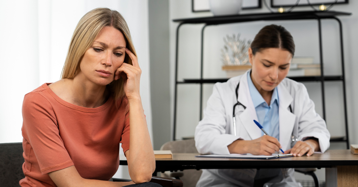 žena na pregledu ko ljekara