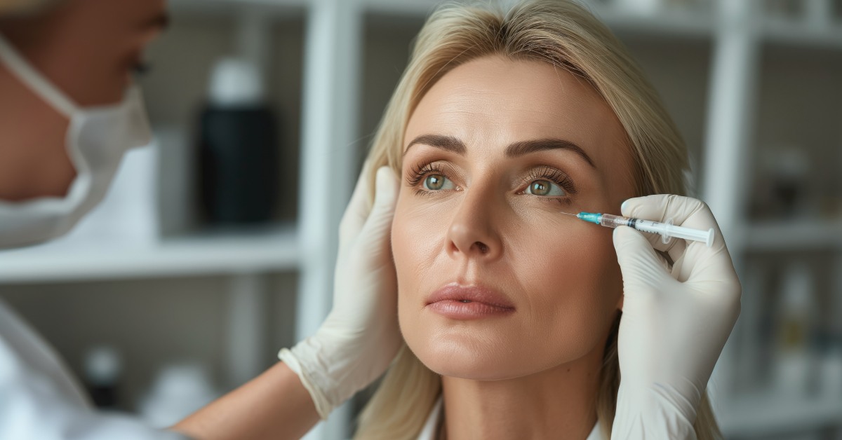 žena na anti-aging tretmanu