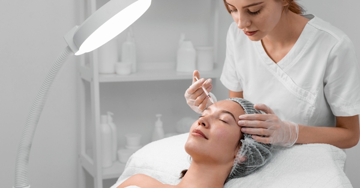 devojka na tretmanu mezoterapije